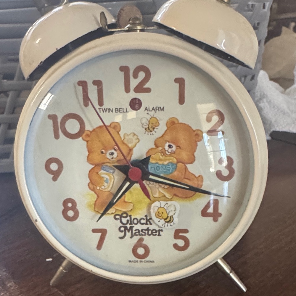 Twin Bell Alarm Clock Care Bears